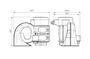 Obrázek z PN1/12V Twister pneumaticky klakson 