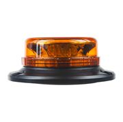 Obrázek LED maják, 12-24V, 12x3W oranžový, magnet, ECE R65