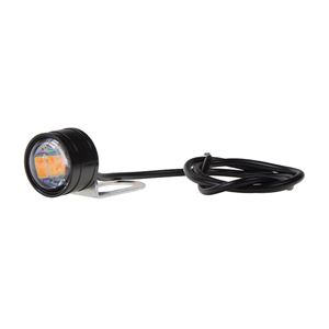 Obrázek z LED světlo směrové 21mm, 12V, oranžová (není vodotěsné) 