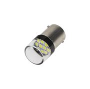 Obrázek LED BA15s bílá, 12V, 10LED/3030SMD