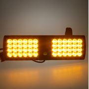 Obrázek PREDATOR dual LED vnitřní, 48x1W, 12-24V, oranžový