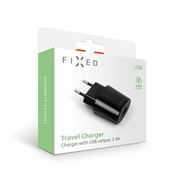 Obrázek Fixed nabíječka s USB 2,4A, č. FIXC-U-BK