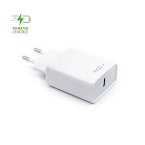 Obrázek z Fixed síť nabíječka bílá, FIXC18-C-WH 
