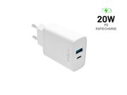Obrázek Fixed nabíječka, 20W bílá, FIXC20-CU-WH