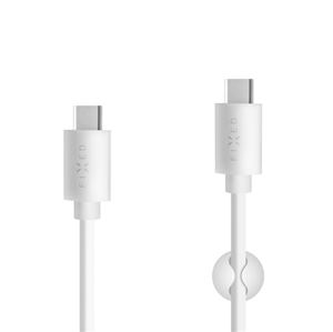 Obrázek z Fixed kabel USB-C/USB-C 2m, FIXD-CC2M-WH 