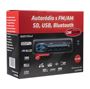 Obrázek z 1DIN 12/24V autorádio Bluetooth/USB/SD/AUX/APP, odnímatelný panel 