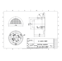 Obrázek z ic audio DL 20-130/T-EN54 stropní reproduktor 