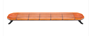 Obrázek z LED rampa 1427mm, oranžová, 12-24V, 270x1W LED, ECE R65 