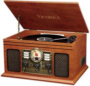 Obrázek Victrola VTA-200B Gramofon hnědý