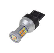 Obrázek LED T20 (7443) bílá/oranžová, 12-24V, 22LED/5630SMD