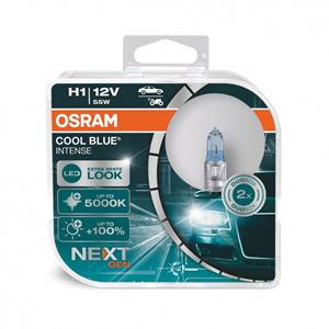 Obrázek z OSRAM 12V H1 55W cool blue next generation (2ks) Duo-box 