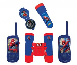 Obrázek z LEXIBOOK Set Spiderman-vysílačky,baterka 