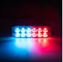 Obrázek z PROFI SLIM výstražné LED světlo vnější, modro-červené, 12-24V 