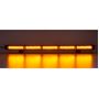 Obrázek z LED alej voděodolná (IP67) 12-24V, 45x LED 1W, oranžová 722mm, ECE R65 