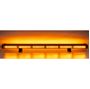 Obrázek z LED alej voděodolná (IP67) 12-24V, 108x LED 1W, oranžová 916mm, dual, ECE R65 