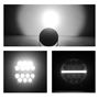 Obrázek z LED světlo kulaté s pozičním světlem, 14x5W, ECE R10, R148, R149 