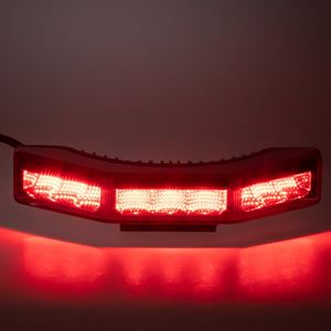 Obrázek z PROFI výstražné LED světlo vnější, červené, 12-24V, ECE R10 