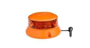 Obrázek z Robustní oranžový LED maják, oranž.hliník, 36W, ECE R65 
