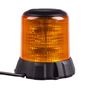 Obrázek z Robustní oranžový LED maják, černý hliník, 96W, ECE R65 