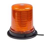 Obrázek LED maják, 12-24V, 128x1,5W oranžový, pevná montáž, ECE R65