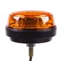 Obrázek z LED maják, 12-24V, 12x1W oranžový, pevná montáž, ECE R65 