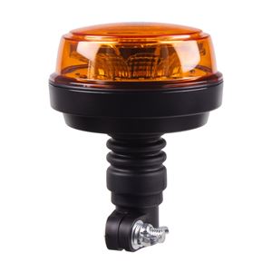 Obrázek z LED maják, 12-24V, 12x1W oranžový, montáž na držák, ECE R65 