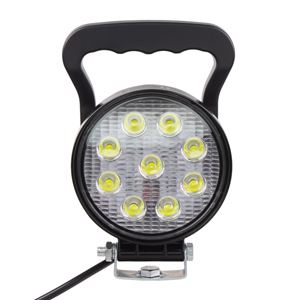 Obrázek z LED světlo kulaté, 9x3W, vypínač, ECE R10 