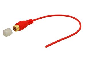 Obrázek z CINCH konektor samice s kabelem 