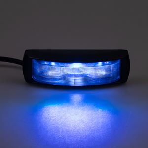 Obrázek z PREDATOR 4x3W LED, 12-24V, modrý, ECE R65 