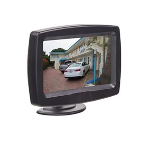 Obrázek z LCD monitor 4,3" černý na palubní desku / držák s přísavkou 