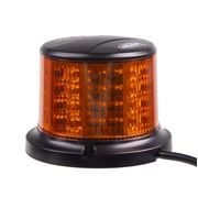 Obrázek LED maják, 12-24V, 64x0,5W, oranžový, magnet, ECE R65 R10