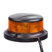 Obrázek LED maják, 12-24V, 64x0,5W, oranžový, pevná montáž, ECE R65 R10