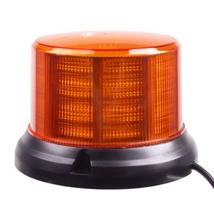 Obrázek z LED maják, 12-24V, 96x0,5W, oranžový, magnet, ECE R65 R10 
