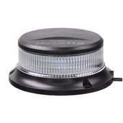 Obrázek LED maják, 12-24V, 18x1W bílý, magnet, ECE R10