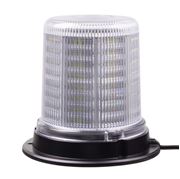 Obrázek LED maják, 12-24V, 128x1,5W bílý, pevná montáž, ECE R10