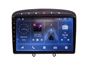 Obrázek z Autorádio pro Peugeot 308, 408 s 9" LCD, Android, WI-FI, GPS, CarPlay, Bluetooth, 4G, 2x USB 