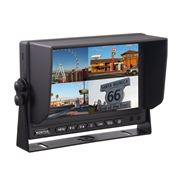 Obrázek AHD monitor 7" s kvadrátorem a s 4x4PIN vstupy, DVR