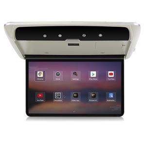 Obrázek z Stropní LCD monitor 15,6" s OS. Android USB/SD/HDMI/FM, dálkové ovládání se snímačem pohybu, šedý 