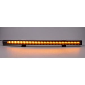 Obrázek z Gumové výstražné LED světlo vnější, oranžové, 12/24V, 440mm 