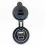 Obrázek z USB 2,4A + USB-C 45W zásuvka 12/24V 