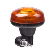 Obrázek LED maják, 12-24V, 18xLED oranžový, na držák, ECE R65