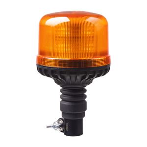 Obrázek z LED maják, 12-24V, 16x5W LED oranžový, na držák, ECE R65 