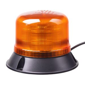 Obrázek z LED maják, 12-24V, 16x5W LED oranžový, pevná montáž, ECE R65 