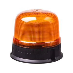 Obrázek z LED maják, 12-24V, 24xLED oranžový, pevná montáž, ECE R65 