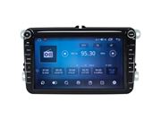 Obrázek Autorádio pro VW, Škoda s 8" LCD, Android, WI-FI, GPS, CarPlay, Bluetooth, 4G, 2x USB
