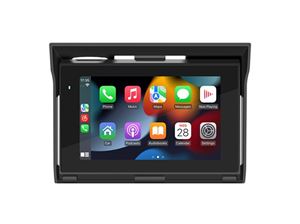 Obrázek z Monitor 5" na motocykl s Apple CarPlay, Android auto, Bluetooth, mini USB, micro SD 