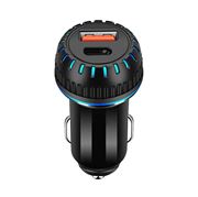 Obrázek Autoadaptér USB/USB-C 12/24V PD/QC3.0