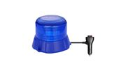 Obrázek Robustní modrý LED maják, modrý hliník, 48W, ECE R65