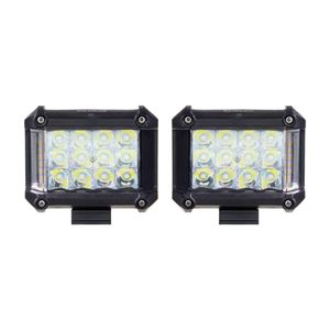 Obrázek z LED světla obdélníková bílé/oranžové, 19W, 19xLED, ECE R10, 2ks 