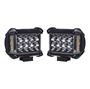 Obrázek z LED světla obdélníková bílé/oranžové, 19W, 19xLED, ECE R10, 2ks 
